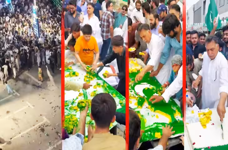 14 अगस्त का पाकिस्तान! कहीं आजादी का केक कटा तो कहीं मची अफरा-तफरी, Lahore से Karachi तक के 5 Video Viral