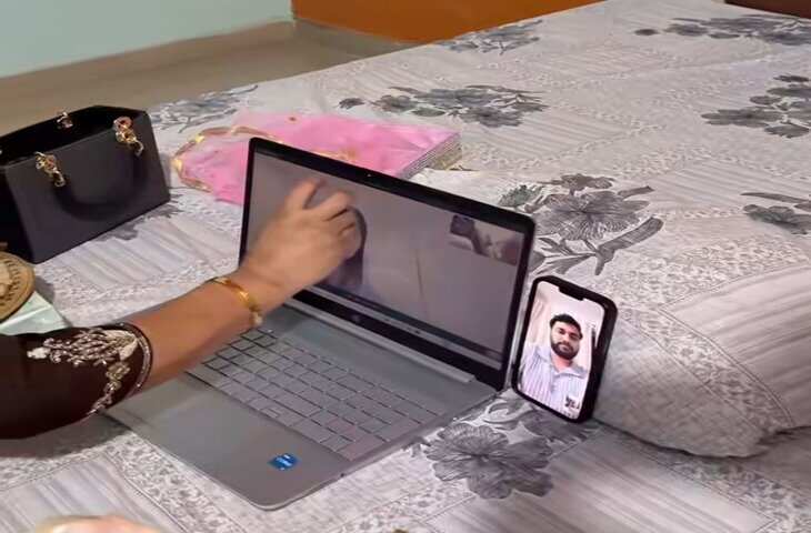 Viral Video: वीडियो कॉल पर पक्का हुआ रिश्ता, आंटी जी ने ऑनलाइन लगाया लड़का-लड़की को तिलक; बदलते दौर की अनोखी रस्म चर्चा में