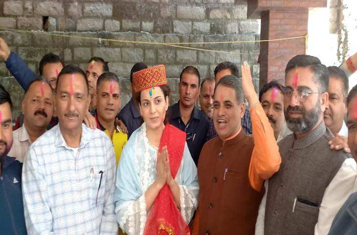 टिकट मिलते ही मंडी में Kangana Ranaut पर टूट पड़ा मुसीबतों का पहाड़, BJP के ही बागी नेता बने मुसीबत, जाने पूरा मामला 