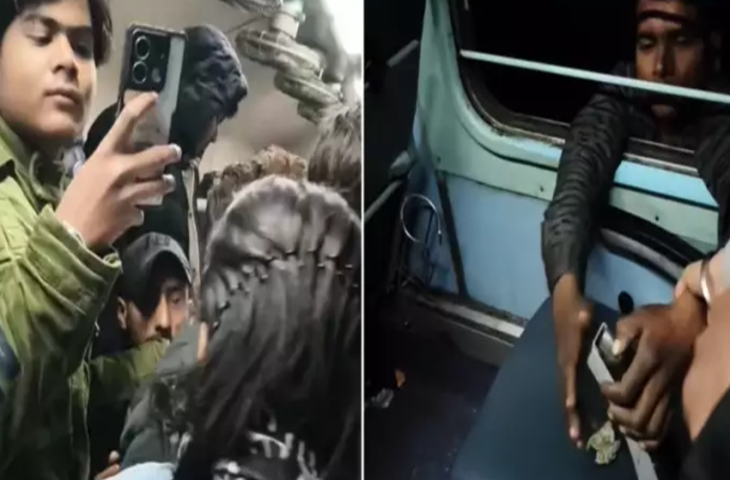 रेलवे स्टेशन पर ट्रेन की खिड़की से लटक गया चोर, तभी चल पड़ी ट्रेन और फिर...