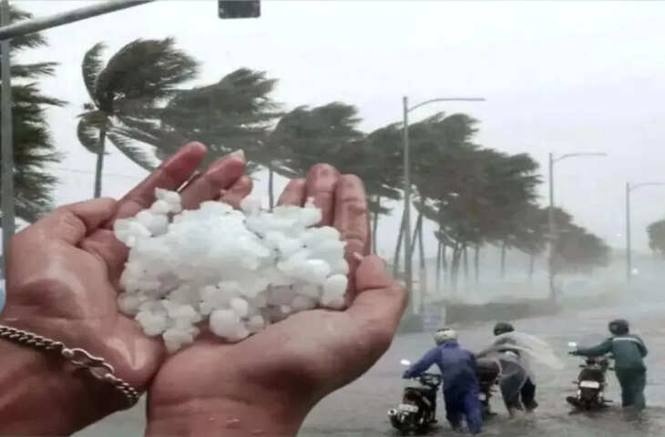 जयपुर सहित 21 जिलों में 180 मिनट में बारिश, 6 जिलों में ओलावृष्टि का अलर्ट