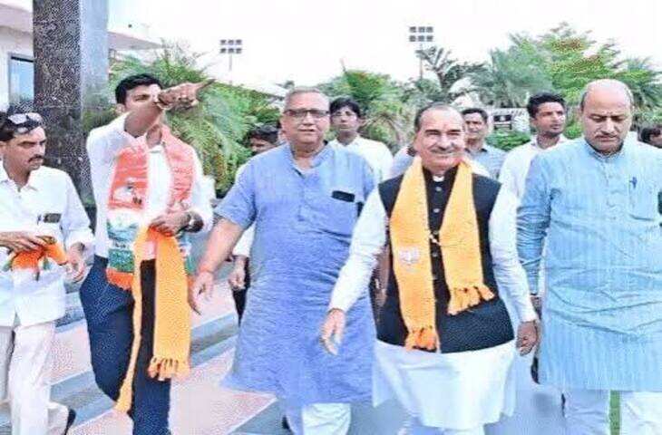 मदन राठौड़ के गढ़ में बीजेपी पिछड़ी, कांग्रेस 29 वार्ड जीती; वीडियो में देंखे बागियों ने बिगाड़ा गणित