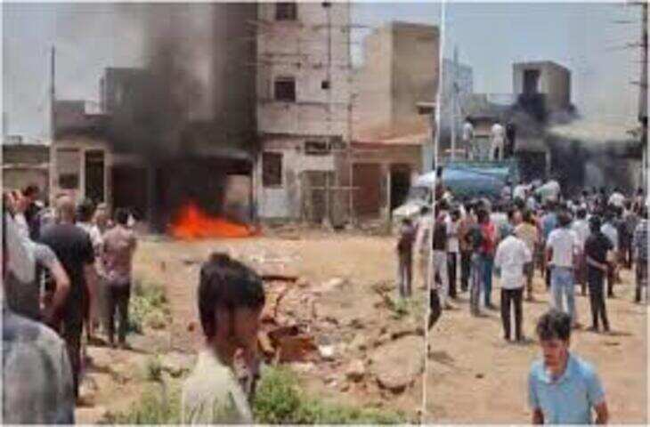 जयपुर अग्निकांड में बड़ा खुलासा, वीडियो में देंखे विस्फोट वाले दिन ही दिल्ली से पहुंचा था बारूद और पटाखा बनाने का सामान