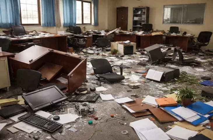 SIR को लेकर बंगाल में हिंसा! प्रदर्शनकारियों ने BDO ऑफिस को बनाया निशाना, लाखों रूपए की सरकारी सम्पत्ति को नुकसान&nbsp;