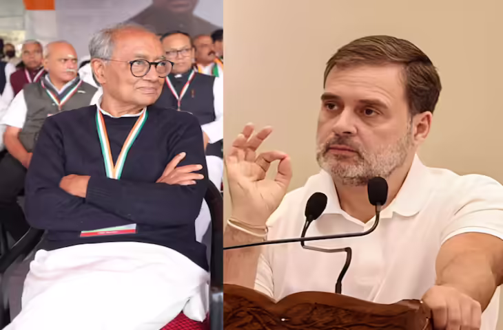 Digvijay Singh की तारीफ़ ने कांग्रेस में मचाया अंदरूनी घमासान, राहुल गांधी बोले - &lsquo;आप अपना काम कर गए&rsquo;