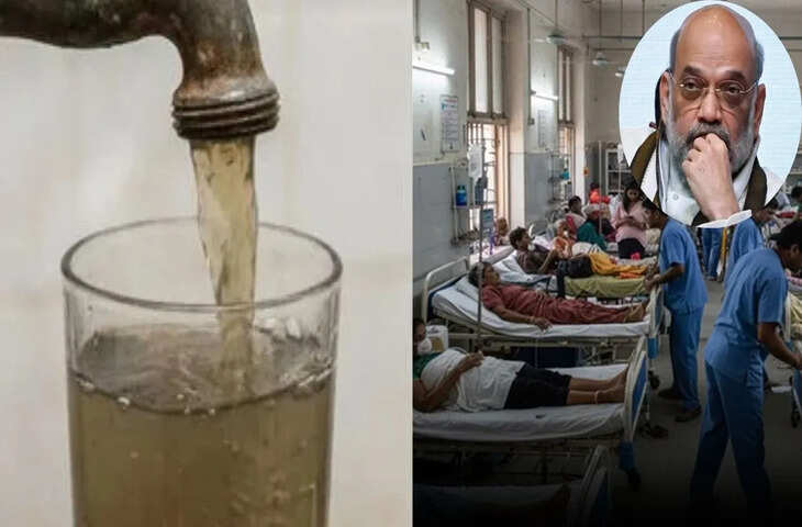 इंदौर के बाद अब गुजरात के गांधीनगर में दूषित पानी की सप्लाई, कई घरों में मिले टाइफाइड के मरीज, शाह ने डिप्टी सीएम से की बात