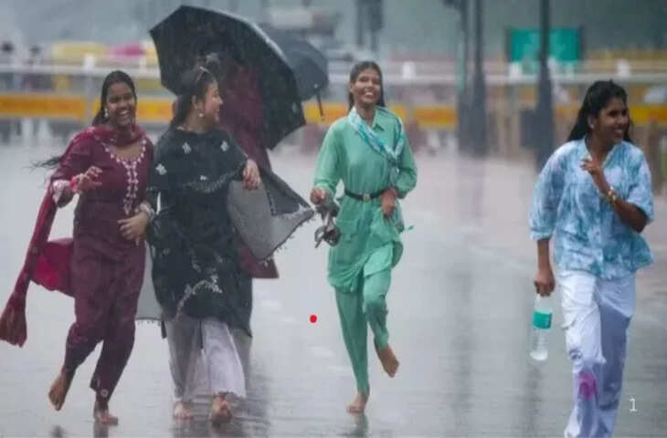 दिल्ली-एनसीआर में मौसम का यू-टर्न: आंधी-बारिश और ओलावृष्टि से मिली गर्मी से राहत