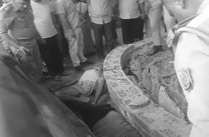 लखनऊ में दिनदहाड़े ट्रिपल मर्डर, फुटेज में जाने पिता-बेटे समेत परिवार के 3 लोगों की गोली मारकर हत्या; चबूतरे के विवाद में खूनी वारदात