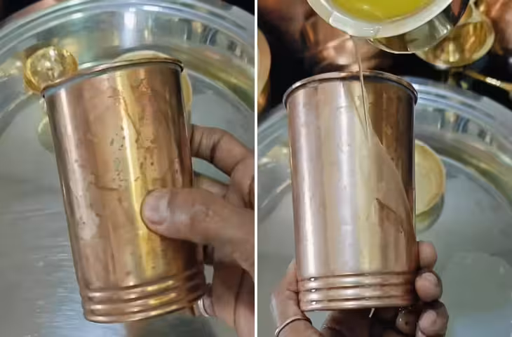 तांबे और पीतल के लोटे को बिना घिसे कैसे चमकाएं? रसोई में रखी ये 2 चीज़ें बना देंगी इसे एकदम नया!