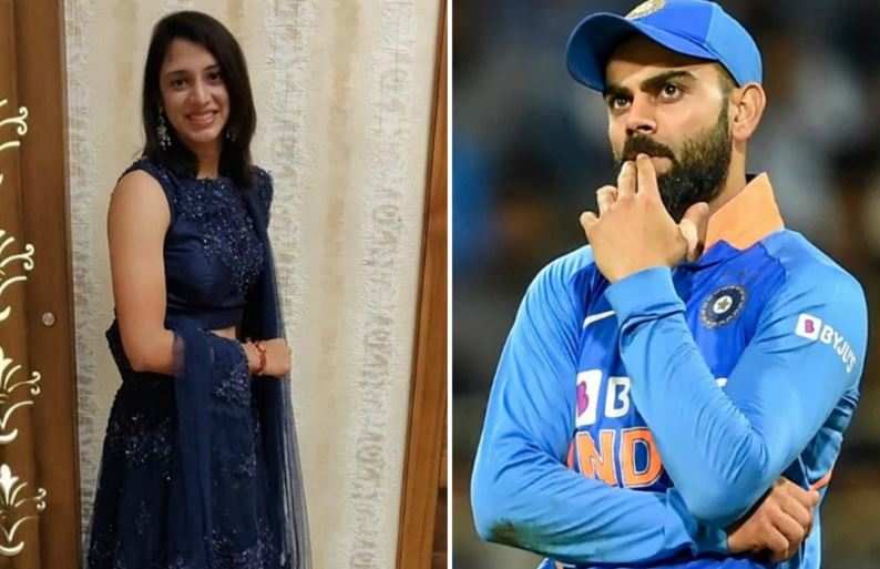 Virat Kohli Smriti Mandhana