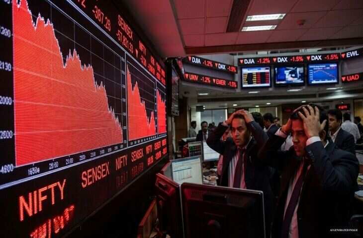Stock Market Closing : मिडल ईस्ट के चलते लहुलुहान हुआ बाजार,&nbsp;सेंसेक्स 1048 और निफ्टी 313 अंकों की गिरावट के साथ बंद&nbsp;