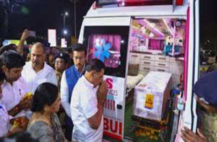 जयपुर लाया गया नीरज का पार्थिव शरीर, वीडियो में देखें लोगों ने पाकिस्तान मुर्दाबाद के नारे लगाए