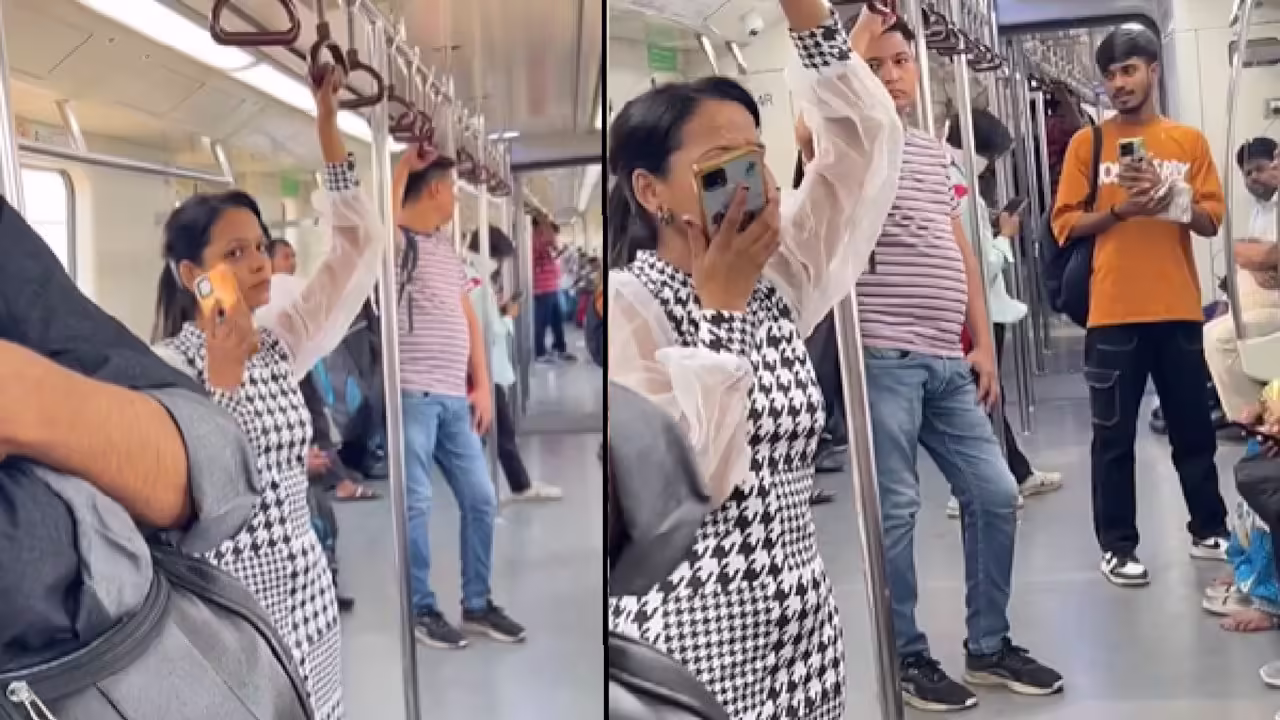 नो रीलबाजी, नो ड्रामा—Delhi Metro में लड़की की हरकत ने जीता सबका दिल, वीडियो वायरल