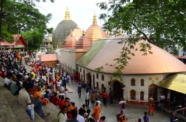 Ambubachi Mela 2023 :&nbsp;अंबुबाची मेला शुरू, कामाख्या मंदिर में लगी श्रद्धालुओं की भीड़