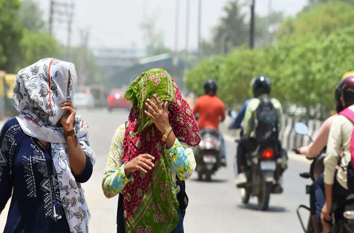दिल्ली-एनसीआर में भीषण गर्मी का कहर: पारा 45&deg;C के पार जाने की आशंका, 4 दिनों का लू येलो अलर्ट जारी