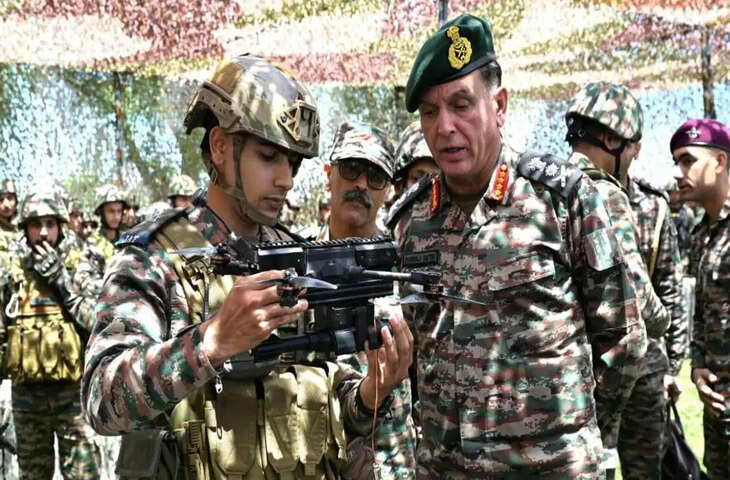 सेना प्रमुख जनरल धीरज सेठ ने उत्तरी कमान का किया दौरा, LoC समेत अग्रिम इलाकों में सुरक्षा तैयारियों की समीक्षा