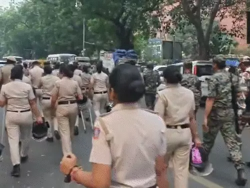 CJP Protest: CJP के प्रदर्शन से पहले दिल्ली में सुरक्षा कड़ी, 38 हजार जवान तैनात होने का दावा