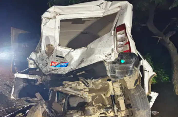बक्सर में गश्ती गाड़ी को ट्रक ने मारी टक्कर, 3 पुलिसकर्मी घायल; गैस कटर से SI को निकाला गया
