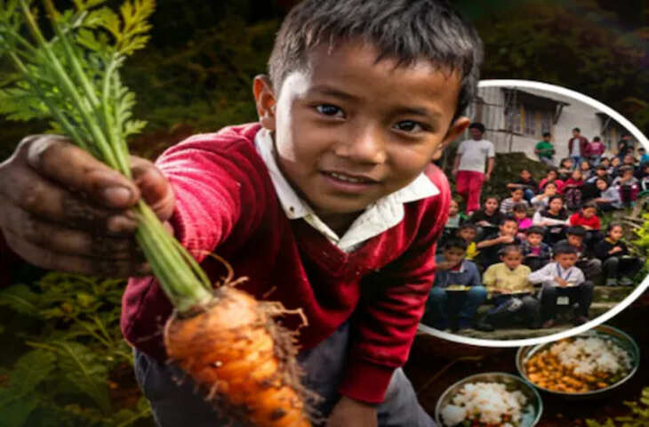 भारत के इस स्कूल में खेती-बाड़ी सीखते हैं बच्चे, खुद उगाते हैं अपना लंच, ऑर्गनिक तरीके से पैदा होती हैं सब्जियां!