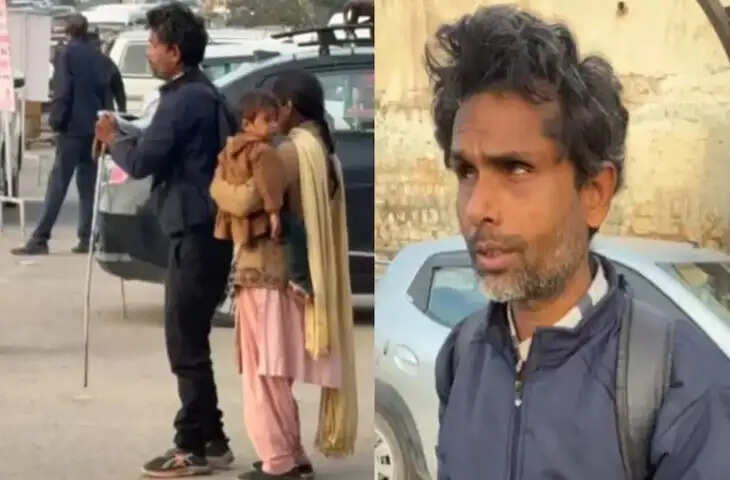 मुसीबत में फंसे दिव्यांग दंपति की मदद करते शख्स का Video वायरल, देखकर आप भी करेंगे तारीफ