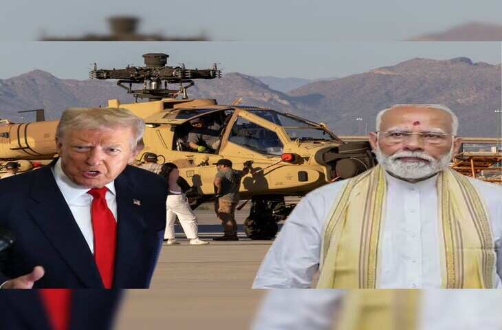 India-US की मेगा डिफेंस डील से चिंता में पड़े चीन और पाकिस्तान, अपाचे हेलीकॉप्टर और घातक तोपों से बढ़ेगी ताकत