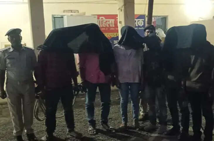 अररिया में STF टीम पर हमला, 6 आरोपी गिरफ्तार; देसी कट्टा और 5 खोखे बरामद