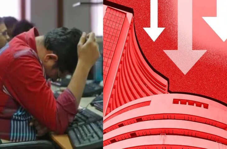 शेयर बाजार में भूचाल! 4 बड़ी वजहों ने सेंसेक्स को 550 अंक तक गिराया, हर सेक्टर में हाहाकार​​​​​​​