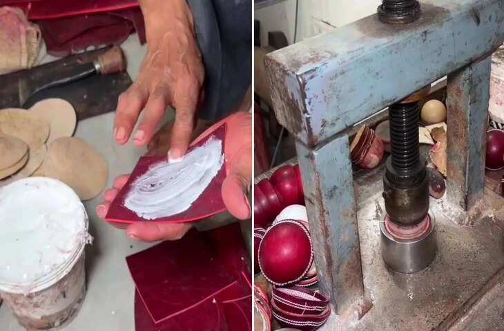 जिस क्रिकेट बॉल को हवा में उड़ाते हैं कोहली-धोनी, उसके पीछे छिपी है अद्भुत कारीगरी