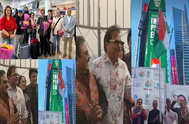 न्यूयॉर्क की सड़कों पर दिखा भारत का रंग! तिरंगे के साथ परेड में शामिल हुई 'तारक मेहता' की पूरी टीम, देखे वीडियो&nbsp;