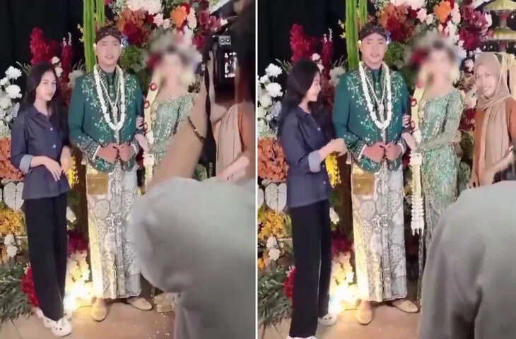 शादी में एक्स गर्लफ्रेंड की हरकत देख भड़की दुल्हन औं द स्पॉट सिखा दिया सबक, देखे वायरल वीडियो&nbsp;