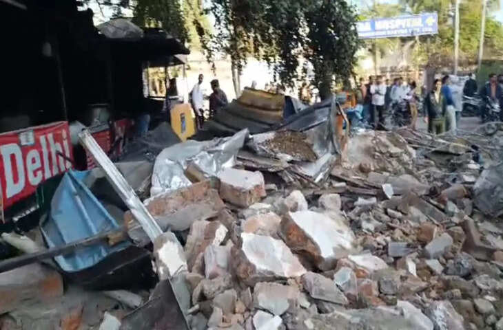 कोटा में चार मंजिला इमारत ढही: दो की मौत, 13 घायल, इलाके में मची अफरा-तफरी