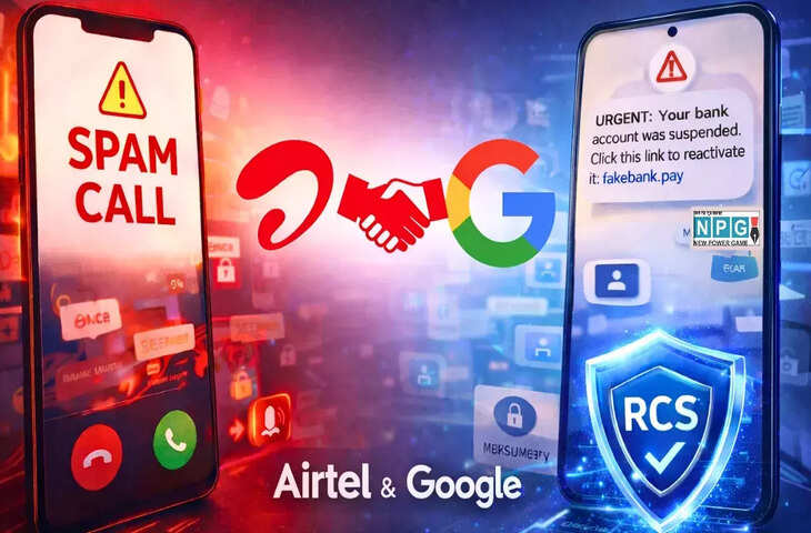 स्पैम कॉल्स से मिलेगी राहत: Airtel-Google की बड़ी साझेदारी, यूज़र्स को मिलेगा नया सिक्योरिटी शील्ड