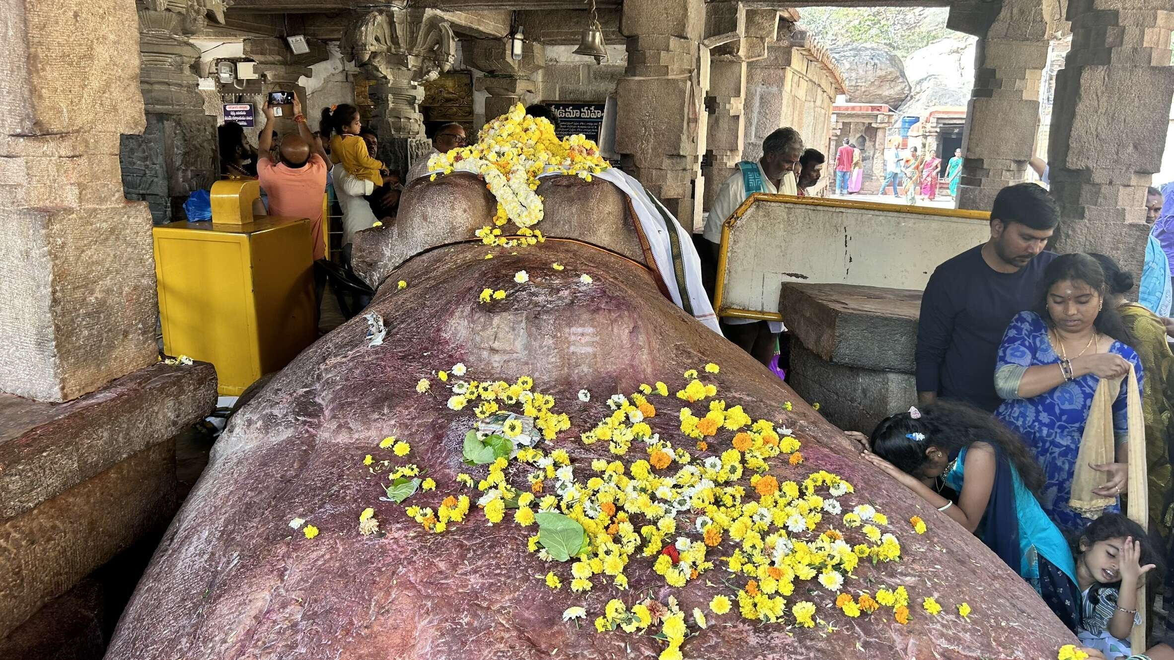yaganti uma maheshwara temple in Kurnool Andhra prades