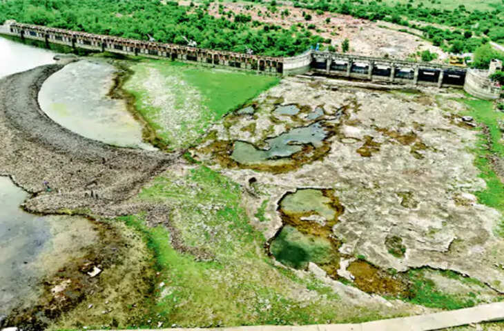 तिघरा बांध का जलस्तर 726 फीट पहुंचा, 38 फीसदी पानी बचा; पेहसारी से पानी शिफ्टिंग शुरू