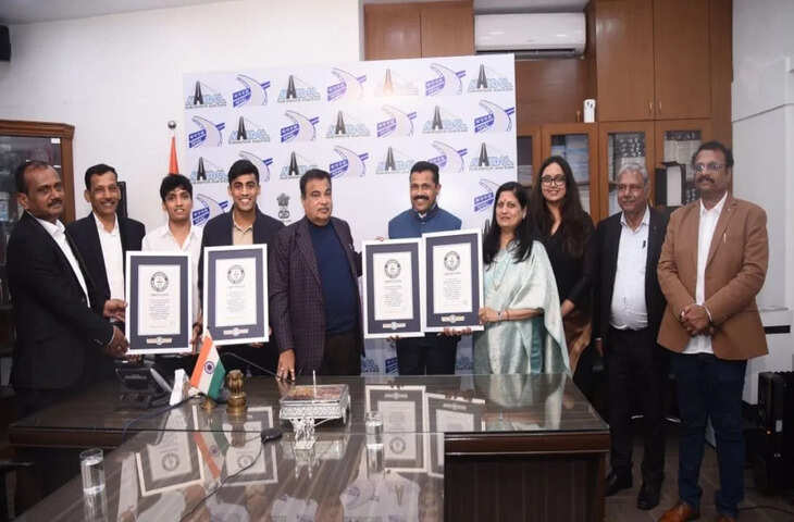 इंजीनियरिंग का कमाल&hellip;हाईवे निर्माण में बना कीर्तिमान, NHAI के नाम 4 गिनीज रिकॉर्ड