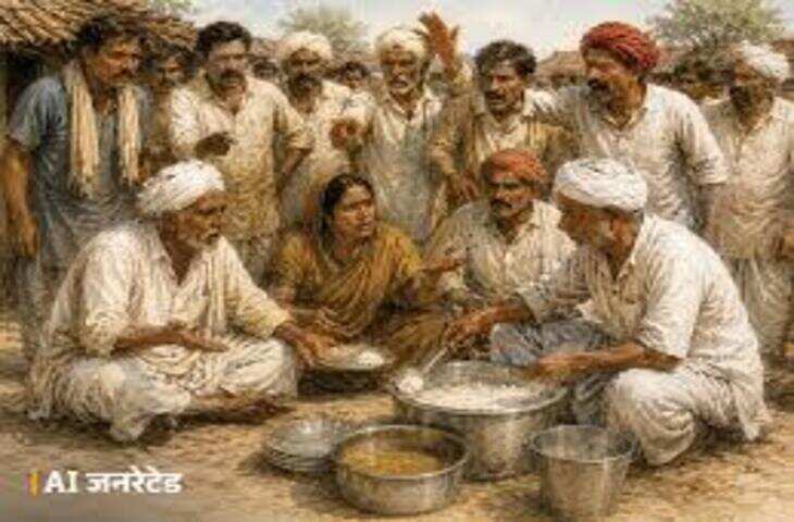 सिरोही में सामाजिक फरमान से हड़कंप: वीडियो में जाने मृत्युभोज में सादे भोजन पर &lsquo;हुक्का-पानी बंद&rsquo;, 42 परिवारों पर भी बैन का आरोप