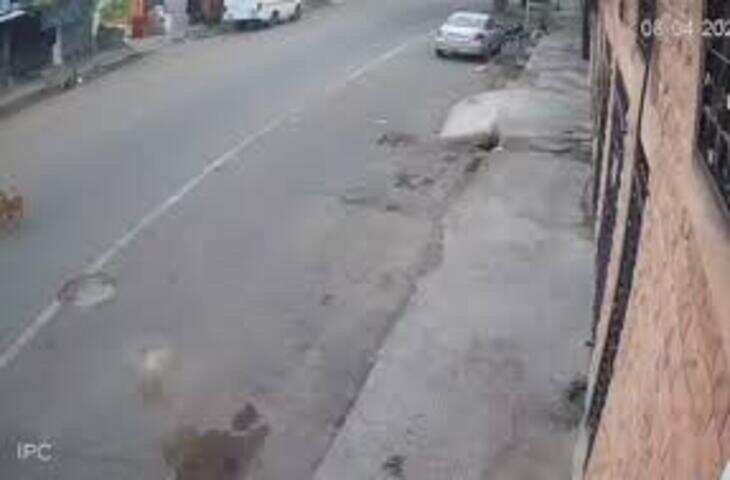 जोधपुर में दिनदहाड़े फायरिंग, वीडियो में देंखे थार सवार बदमाशों ने कार को टक्कर मारकर मचाया आतंक