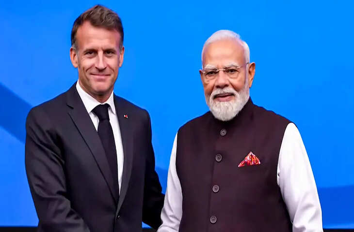 नीस में मैक्रों से मिले पीएम मोदी, &lsquo;वीडियो में देंखे भारत इनोवेट्स&rsquo; कार्यक्रम का किया उद्घाटन