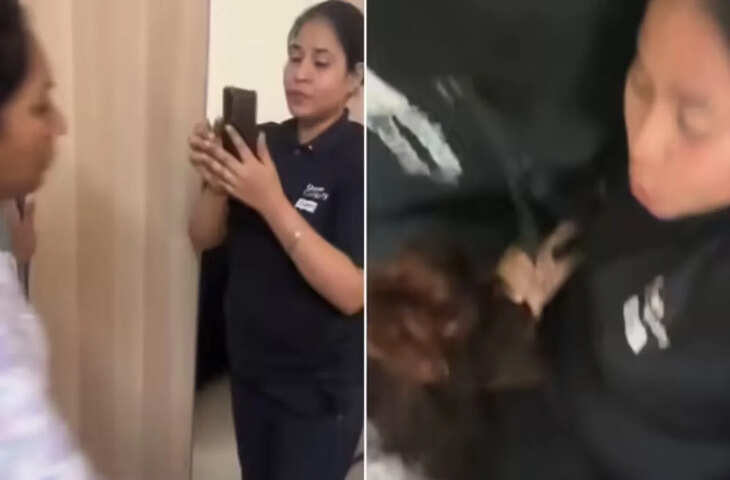 मुंबई का हैरान कर देने वाला वीडियो: मसाज थेरेपिस्ट और ग्राहक के बीच जमकर चले थप्पड़, जाने पूरा मामला&nbsp;