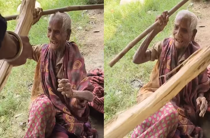 'न मारो बाबू, न मारो...', कुत्तों के लिए रखी रोटियां खा लीं तो लाठी लेकर टूट पड़ा शख्स, गिड़गिड़ाती रही महिला