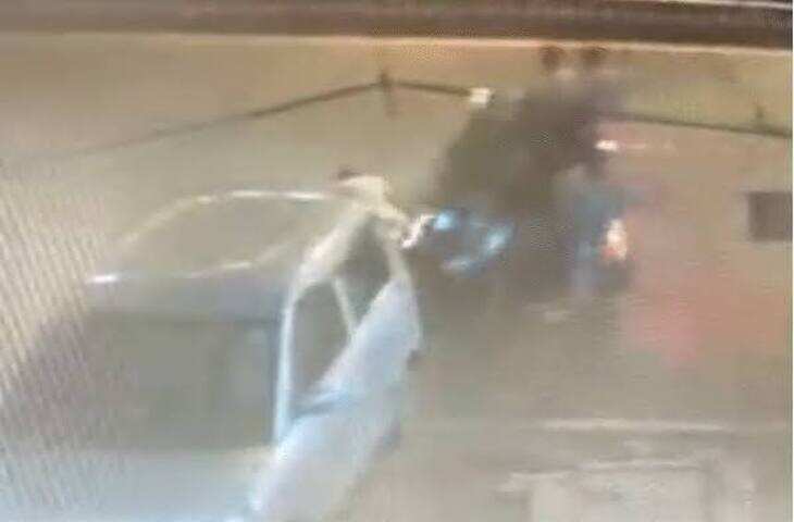 कोटा में दिनदहाड़े चाकूबाजी का CCTV आया सामने, 15 सेकंड में ट्रैफिक पुलिस के जवानों ने बचाई युवक की जान