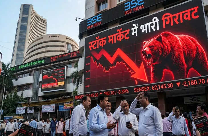 सीजफायर खत्म होने के ट्रंप के ऐलान से शेयर बाजार में कोहराम, एक झटके में 9 लाख करोड़ रूपए स्वाहा&nbsp;