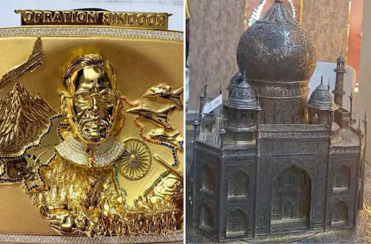 5000 मीटर चांदी के तार से बना ताजमहल, पहलगाम हमले पर हीरे-पन्ने का लटकन, जयपुर ज्वैलरी शो में दिखा खास आकर्षण