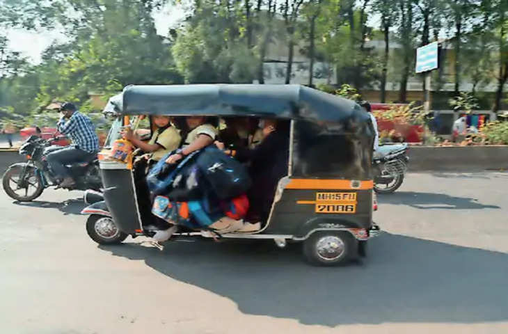 Nashik  वाहनों में स्कूली छात्रों का परिवहन; आरटीओ विभाग, यातायात पुलिस की उपेक्षा