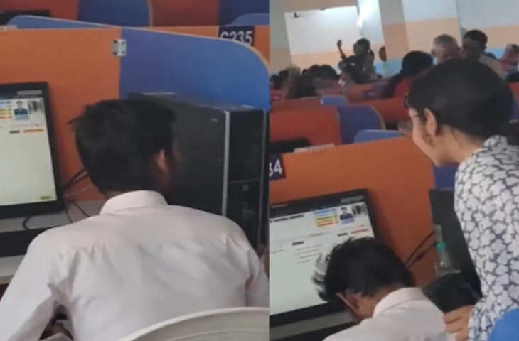 कंप्यूटर आधारित परीक्षा में नकल का दावा, AI के इस्तेमाल की चर्चा से मचा बवाल