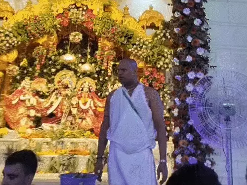 जन्माष्टमी-2026: इस्कॉन में 108 चांदी के कलश से होगा अभिषेक: 8 टन फूलों से सजेगा मंदिर, CM सम्राट करेंगे उद्घाटन; राज्यपाल भी पहुंचेंगे