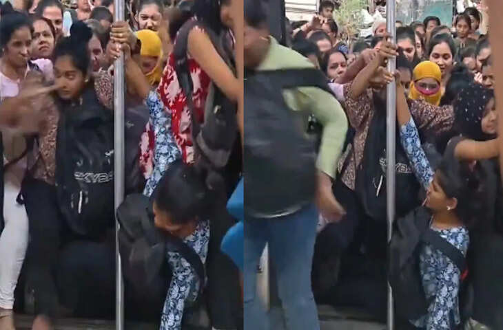 शॉर्ट टाइम में हज़ारों लोग! मुंबई लोकल का ऐसा वीडियो जिसने सबको हैरान कर दिया, देखकर आप भी पकड़ लेंगे माथा&nbsp;