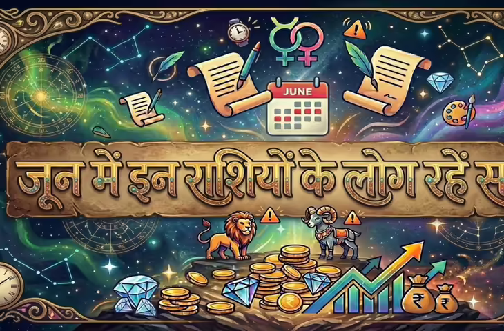 June Horoscope 2026: जून में इन राशियों को रहना होगा सतर्क, करियर, सेहत और पैसों के मामलों में बढ़ सकती हैं परेशानियां