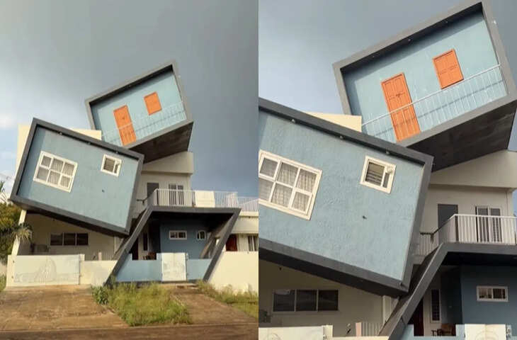 अनोखा घर देख घूम जाएगा दिमाग! वायरल वीडियो ने लोगों को किया हैरान