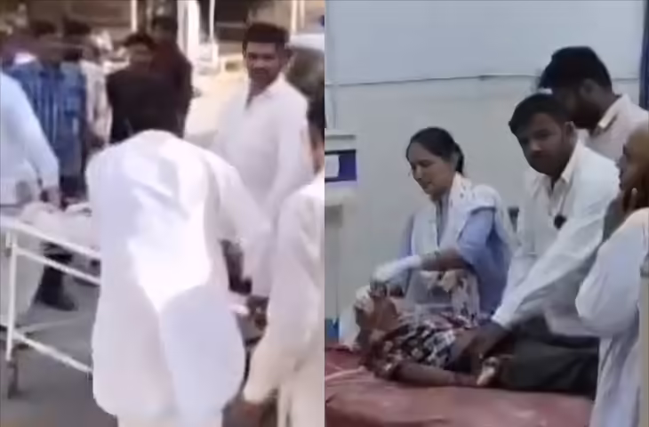 जैसलमेर एयरफोर्स स्टेशन में हादसा, वीडियो में देंखे कक्षा 4 के छात्र को जिप्सी ने टक्कर मारी